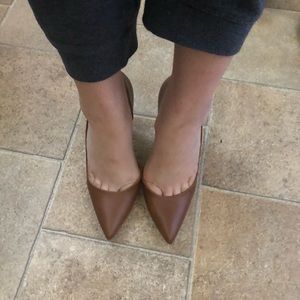 Target/Merona tan heels